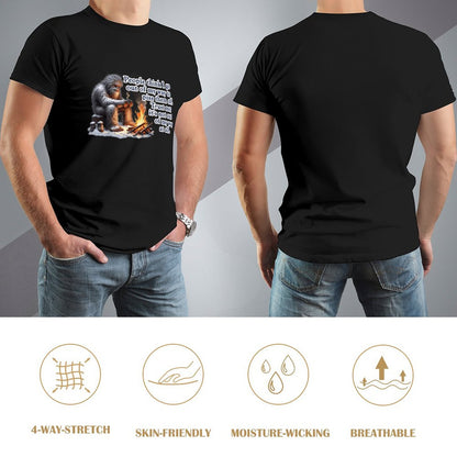 "People Say I go out of my way", Bigfooot, Sasquatch - Short Sleeve Tshirt Men