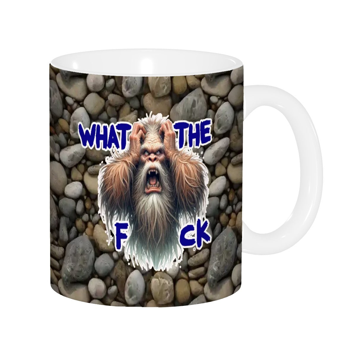 "WTF" Sarcastic Sasquatch Collection 11.2 Oz Ceramic Coffee Mug