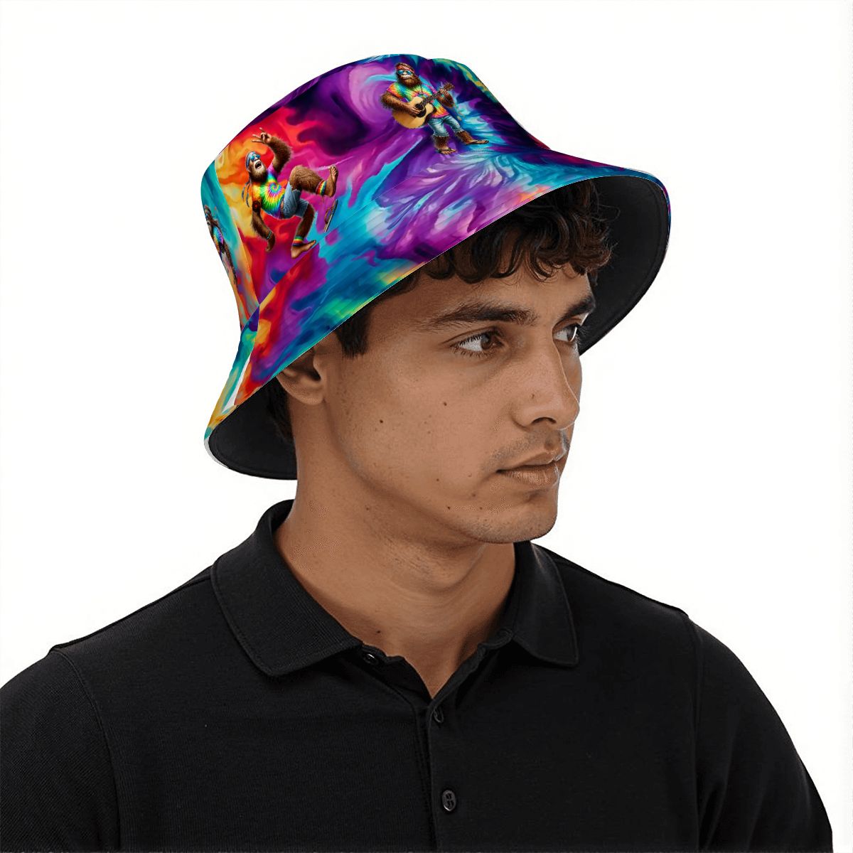 Bigfoot / Sasquatch Band, Adult Bucket Hat