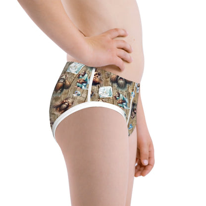Boys & Teen Briefs - Bigfoot / Sasquatch Designs, Bigfoot Underwear, Bigfoot Briefs, Sasquatch Underpants