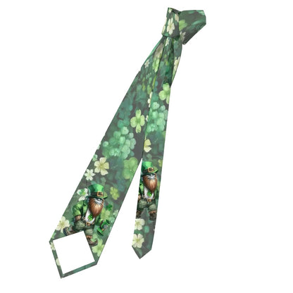Bigfoot, Sasquatch St. Patrick, Silky Polyester Dapper Neck Tie