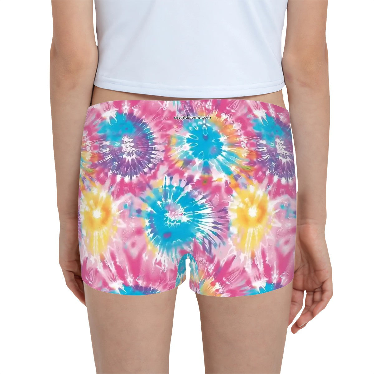 Girls Boxer Briefs Underwear Tie Dye