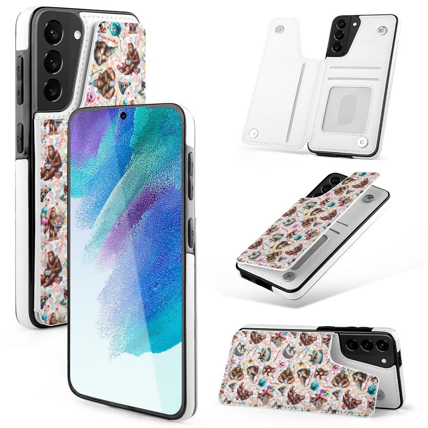 Bigfoot, Sasquatch Designs, Samsung  S21 Ultra, Phone Case / Flip Cover Wallet
