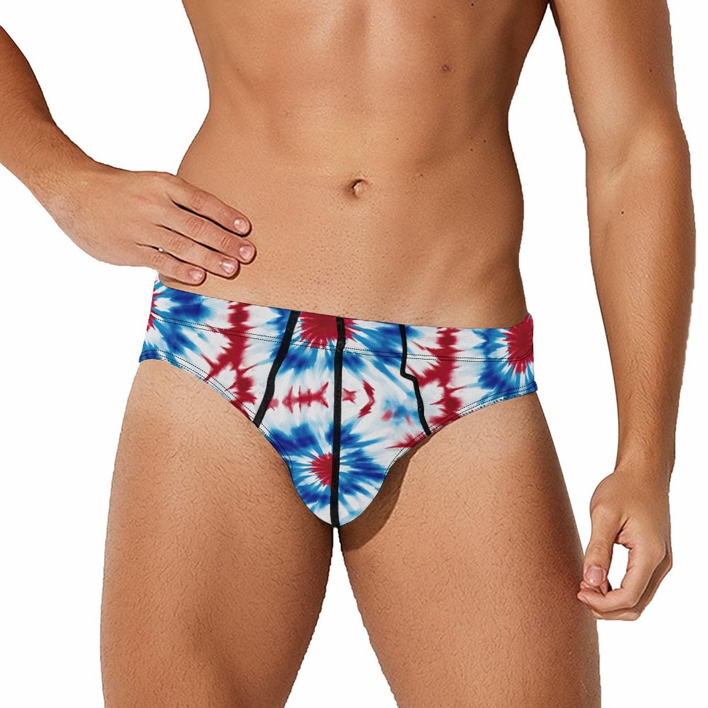 19 Tie Dye Designs, Men’s Silk Briefs Underwear