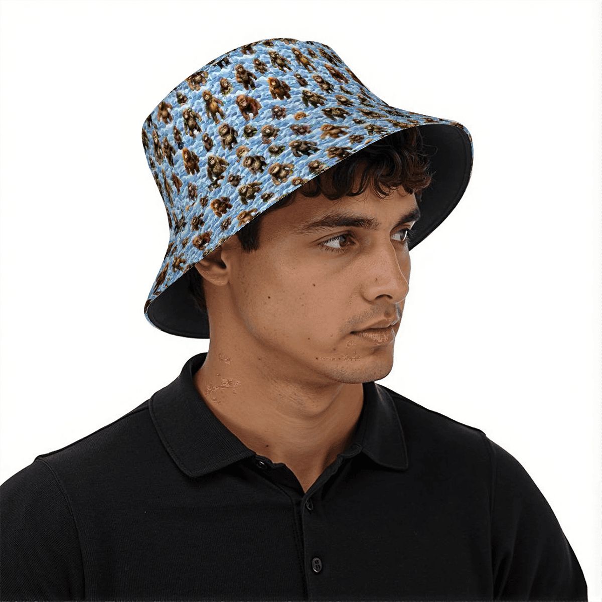 20 Bigfoot / Sasquatch Designs, Adult Bucket Hat