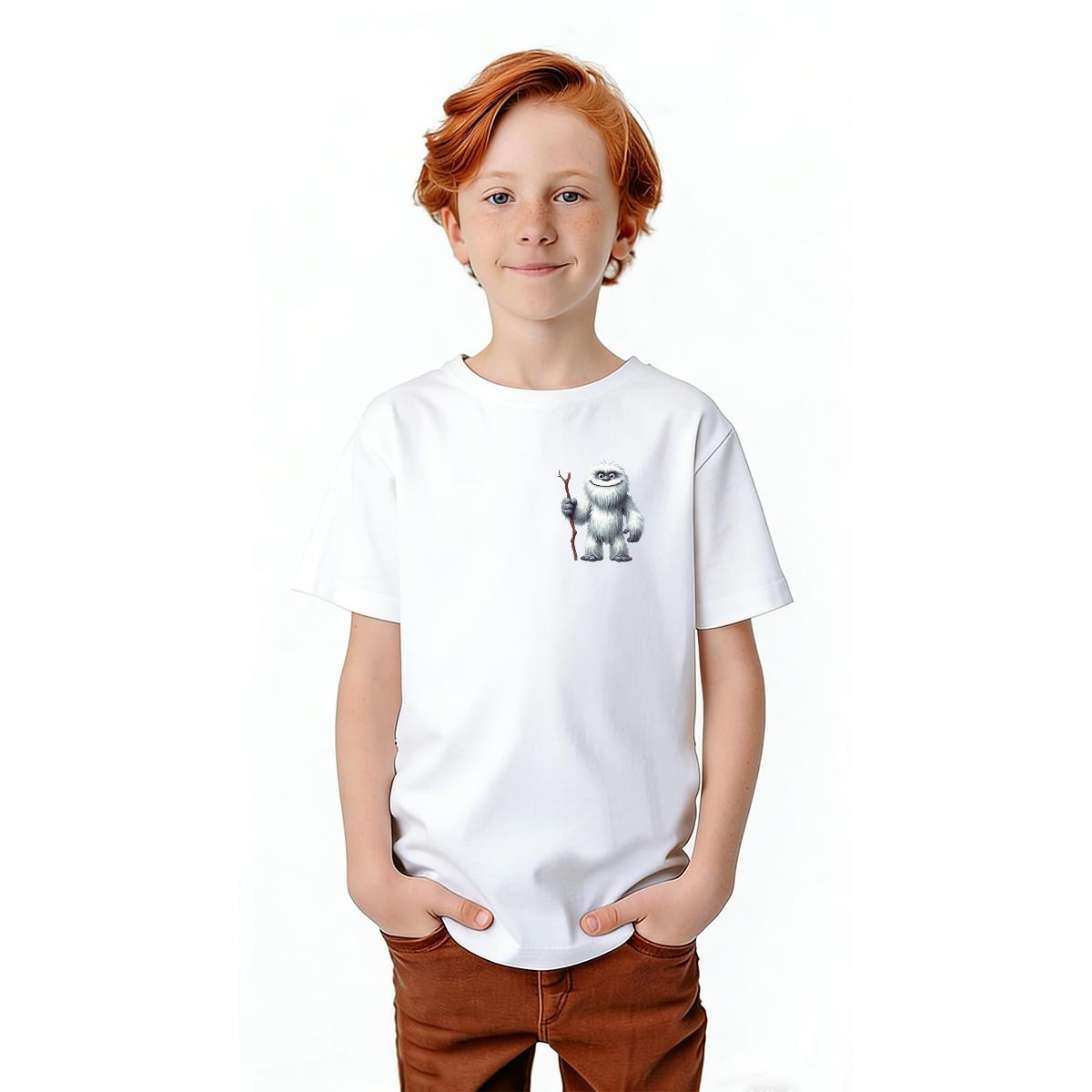 Bigfoot Sasquatch Designs, Kid’s Double Sided Gildan 5000B T Shirt