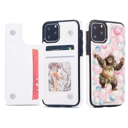 iPhone 11 Pro Bigfoot, Sasquatch Cell Phone Flip Wallet Case