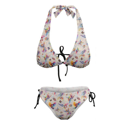 Fairies - Two Piece String Bikini Halter Swimsuits