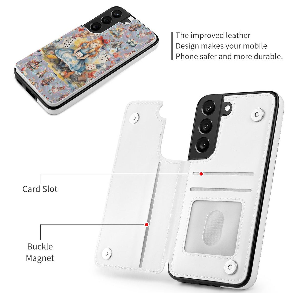 Samsung S22 Cell Phone Case / Folding Wallet