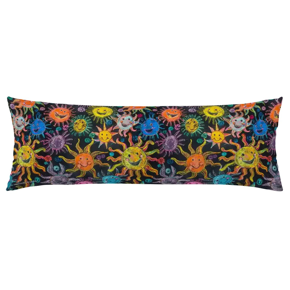 Child Crayon Sunshine, Long Body Pillow Case