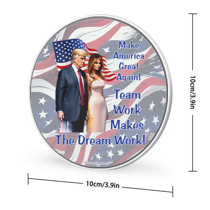 Donald Trump, "Team Work Makes..." Wireless Cell Phone Charger