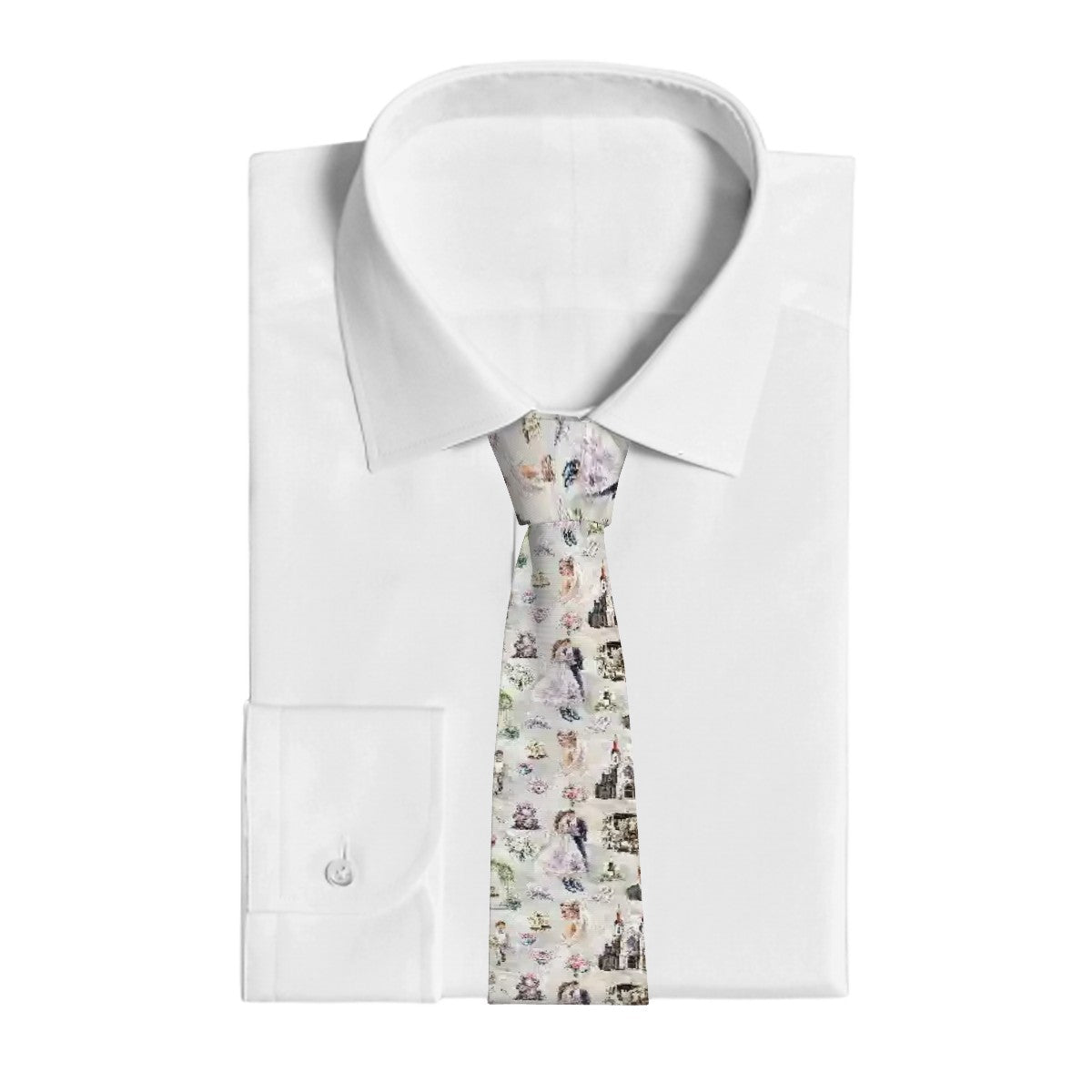 Awesome Misc Designs, Silky Polyester Dapper Neck Tie