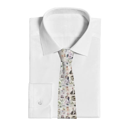 Awesome Misc Designs, Silky Polyester Dapper Neck Tie