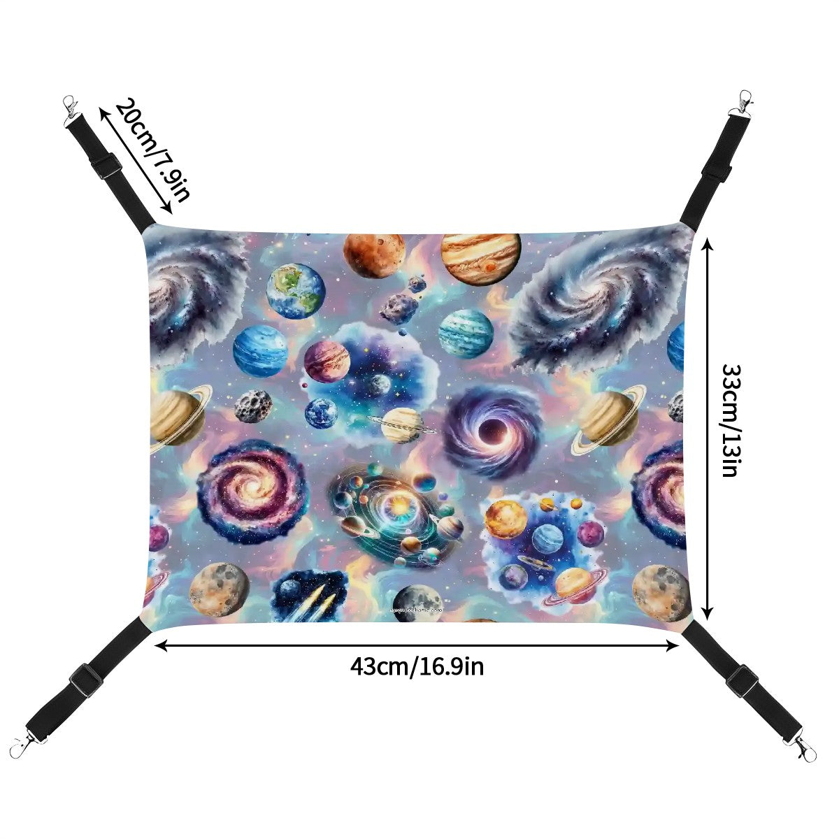 19 Misc Designs, Pet Hammock - Many AWESOME Designs - Aliens, Cowboy, Outer Space
