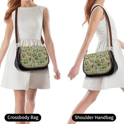 10 Animal Designs, Leather Shoulder Bag / Purse