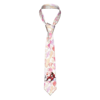 Valentine Bigfoot, Sasquatch, Silky Polyester Dapper Neck Tie