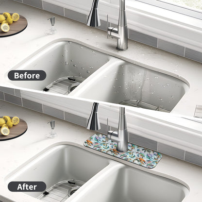10 Animal Designs, Faucet Mat
