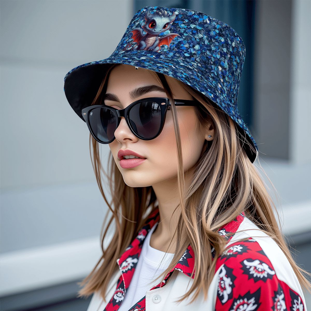 Baby Dragon, Adult Bucket Hat
