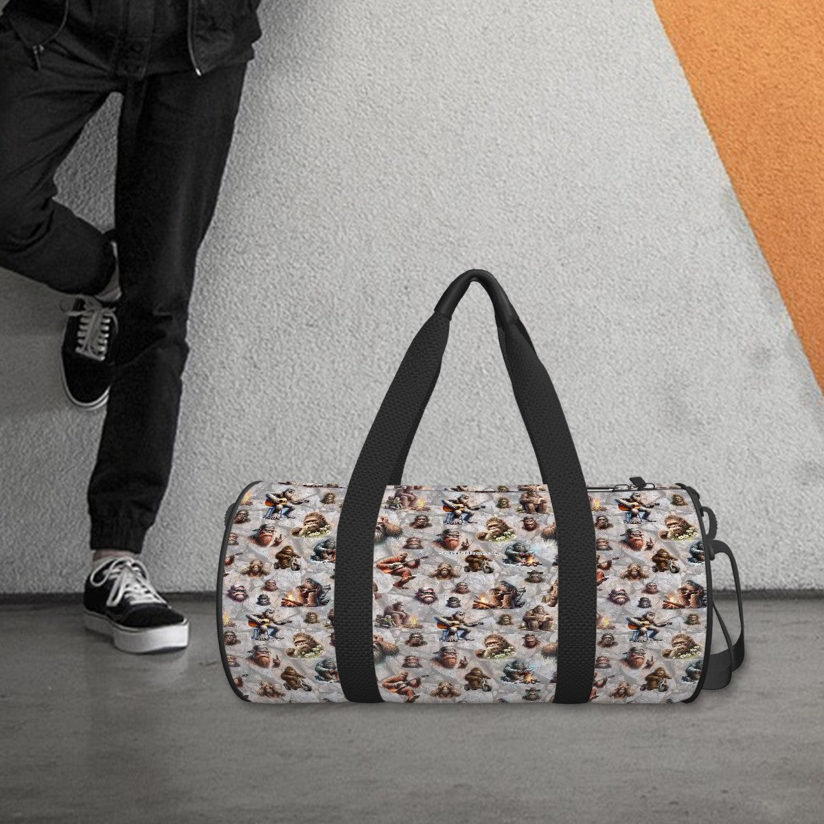 Sasquatch Themed Duffle Bags, Large Capacity Sports Bag, Travel Bag