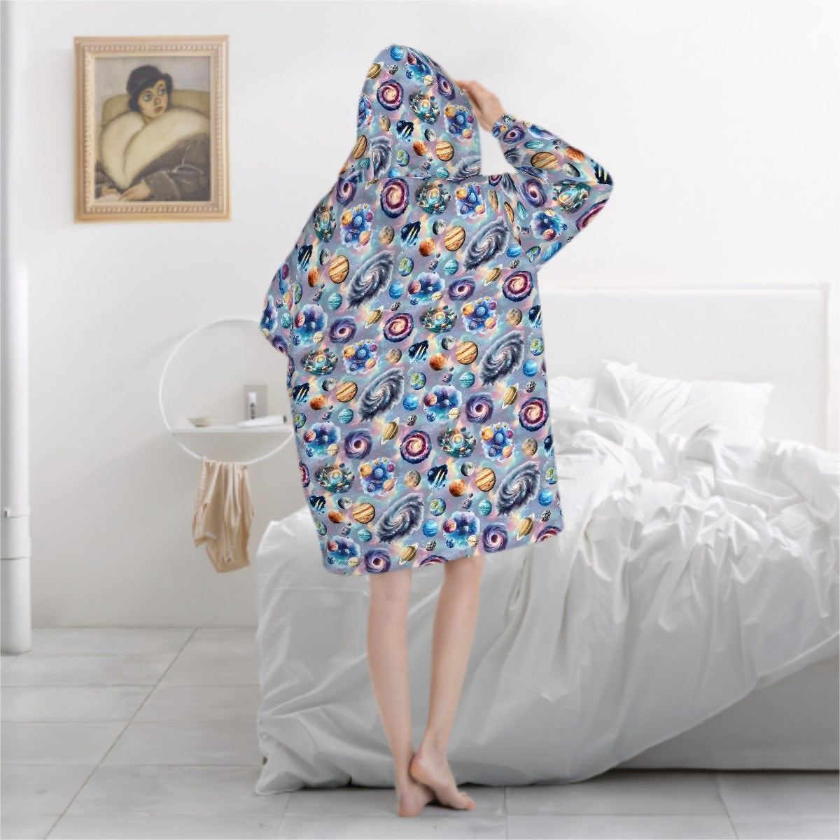 AWESOME Designs - Adult Blanket Hoodie, zombies, smurfs, dragons & More