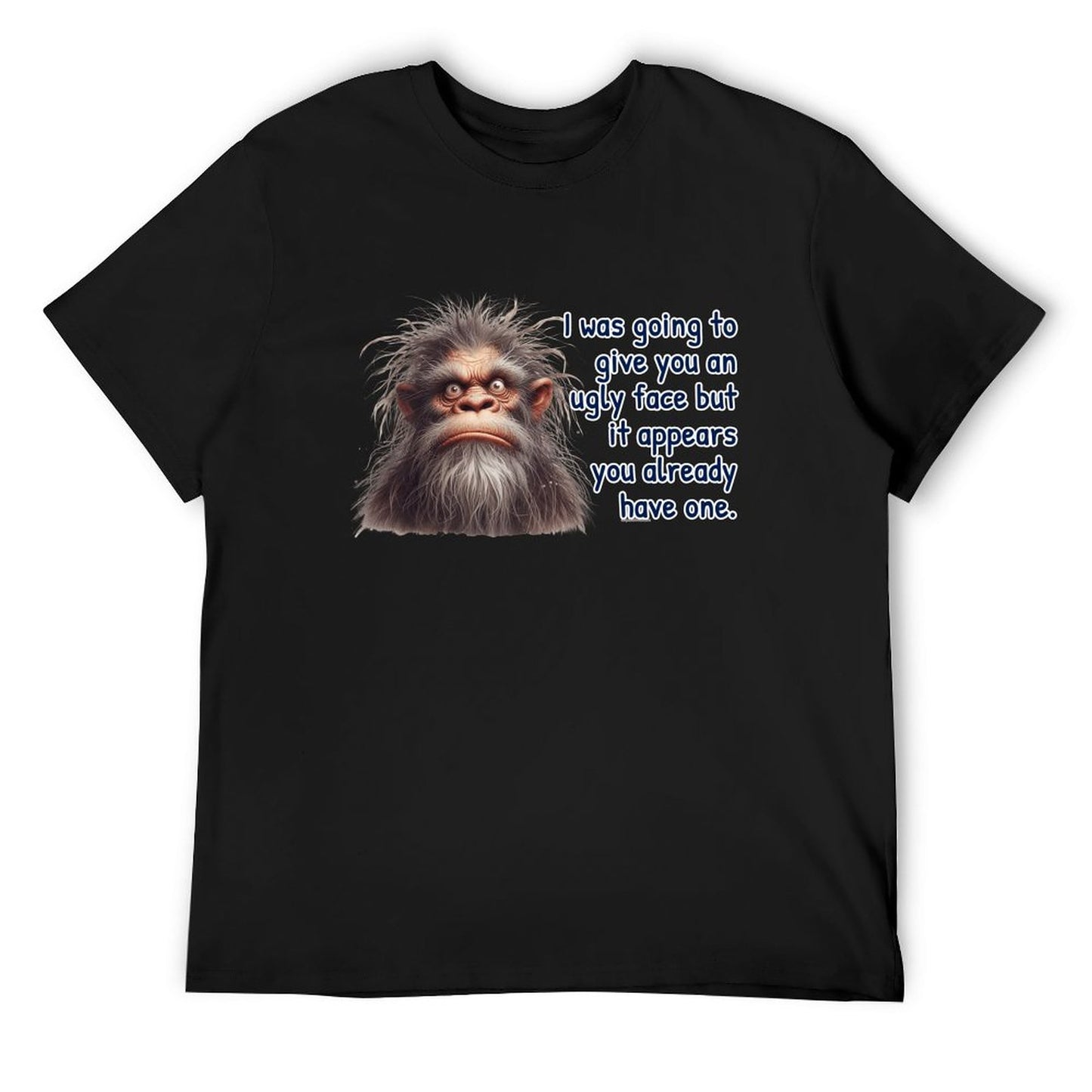 "I was going to give you..." Short Sleeve Cotton T-shirt Men