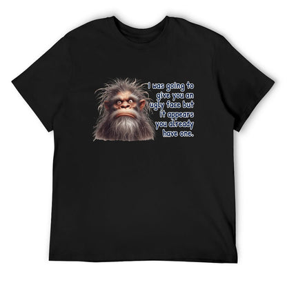 "I was going to give you..." Short Sleeve Cotton T-shirt Men
