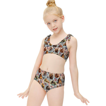 14 Bigfoot, Sasquatch Designs, Girl bikini swimsuits, Girl two piece swimsuit