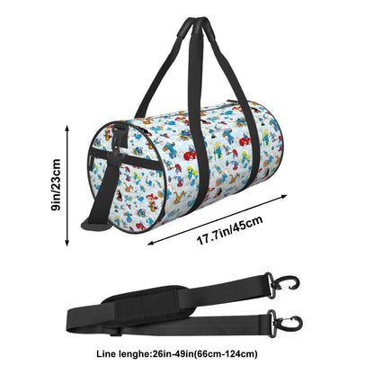 Misc. Themed Duffle Bags, Large Capacity Sports Bag, Travel Bag