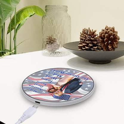 Donald Trump, "Team Work Makes..." Wireless Cell Phone Charger