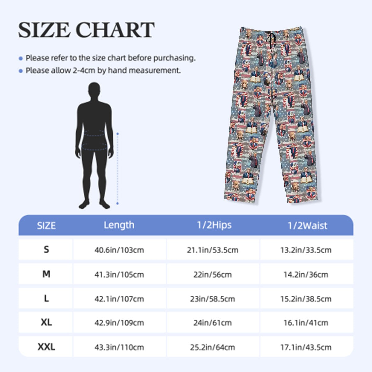 10 Donald Trump Designs, Men’s Polyester, Drawstring, Pajama Pants