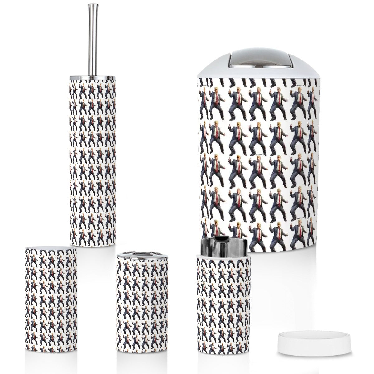 20 Donald Trump Designs - Bathroom Accessories Set 5 pcs