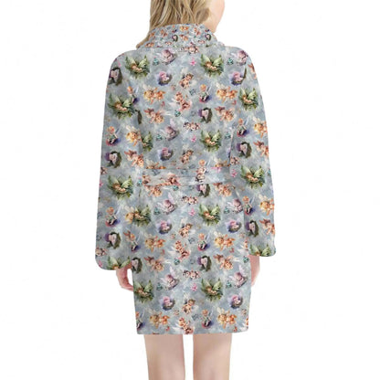 6 Fairy Designs, Women’s Bath Robe 33.5” Long