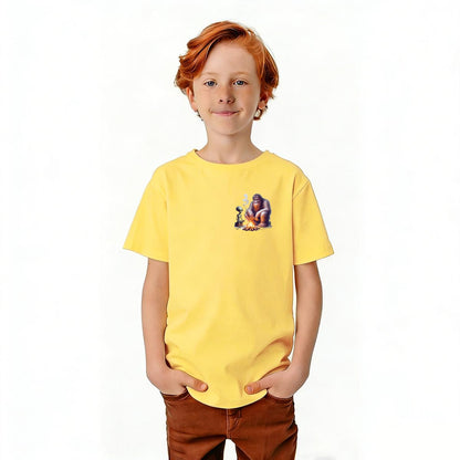 Bigfoot Sasquatch Designs, Kid’s Double Sided Gildan 5000B T Shirt