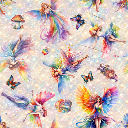 5 Fairy Designs, Women's Cami Pajamas Set