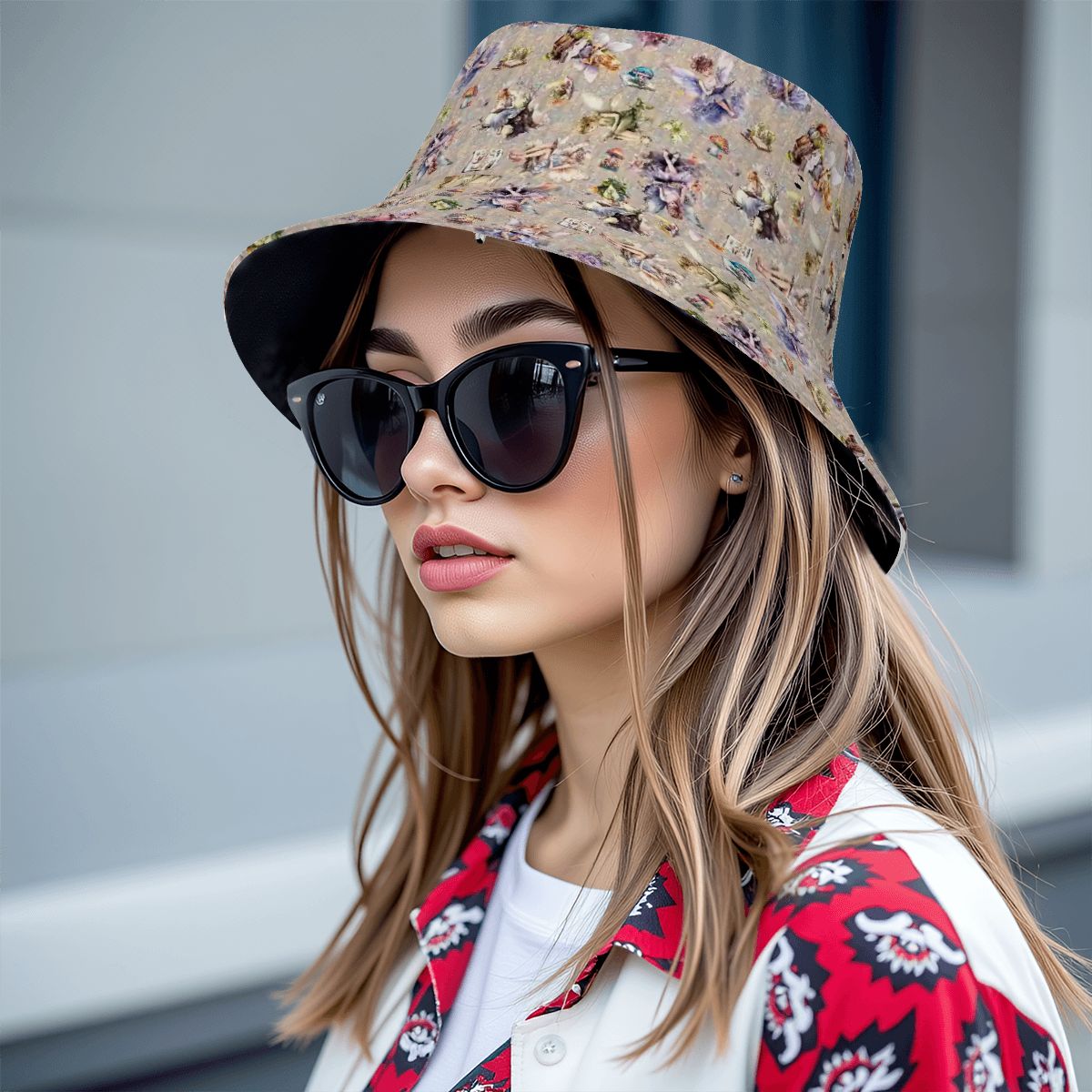 6 Fairy Designs, Adult Bucket Hat