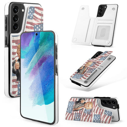 Samsung S21 Ultra, Phone Case / Flip Cover Wallet - Donald Trump "You're Right, Lets Do It...."