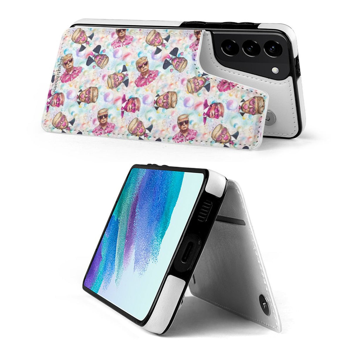 Samsung  S21 Ultra, Phone Case / Flip Cover Wallet - Donald Trump Designs