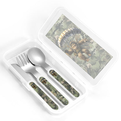 Kids Cutlery Set Straight Handle