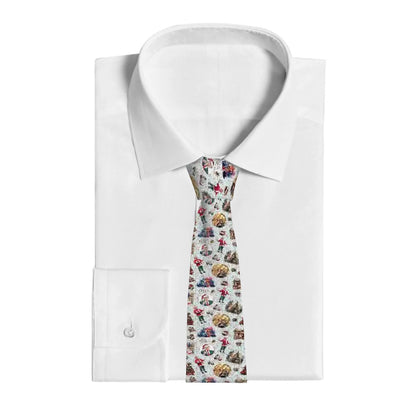 Donald Trump Christmas, Silky Polyester Dapper Neck Tie