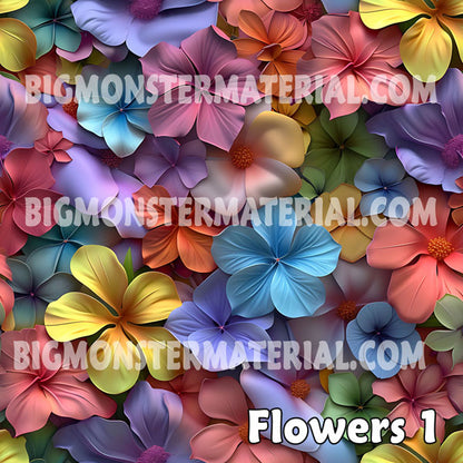 10 Beautiful Flower Designs, Wireless Charging Gaming Mouse Pads / Mat With Lights - 2 Sizes
