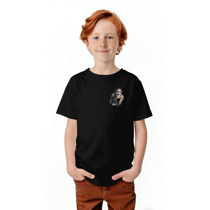 Bigfoot Sasquatch Designs, Kid’s Double Sided Gildan 5000B T Shirt