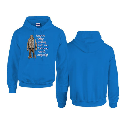 Sasquatch, Bigfoot Design, Gildan 18500 Poly-Cotton Hoodie