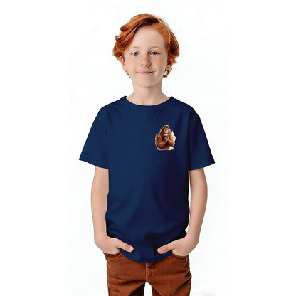 Bigfoot Sasquatch Designs, Kid’s Double Sided Gildan 5000B T Shirt