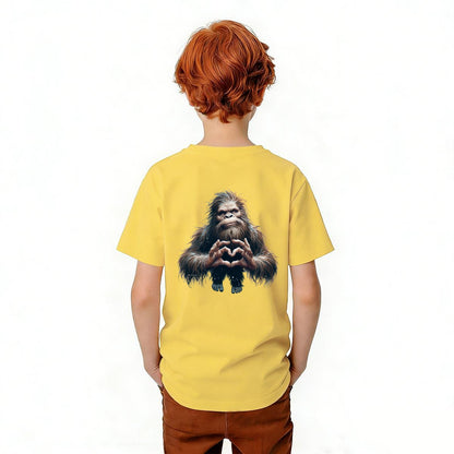 Bigfoot Sasquatch Designs, Kid’s Double Sided Gildan 5000B T Shirt
