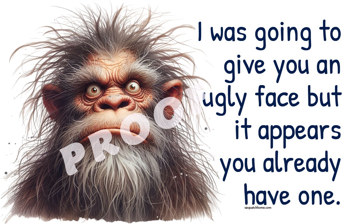 Sarcastic Sasquatch "I was going to give you"  Herb & Ganja Grinder