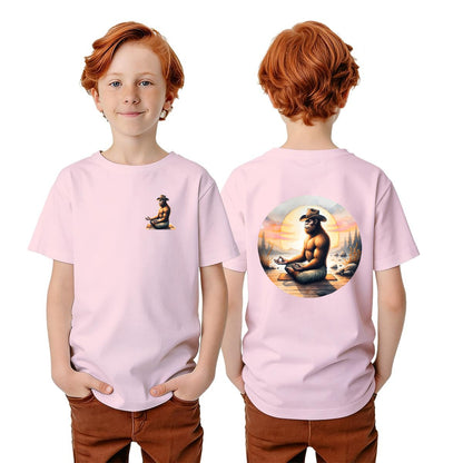 Bigfoot Sasquatch Designs, Kid’s Double Sided Gildan 5000B T Shirt
