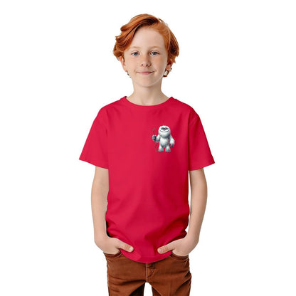 Bigfoot Sasquatch Designs, Kid’s Double Sided Gildan 5000B T Shirt