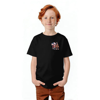 Bigfoot Sasquatch Designs, Kid’s Double Sided Gildan 5000B T Shirt