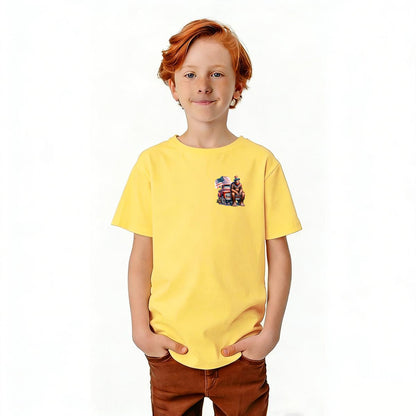 Bigfoot Sasquatch Designs, Kid’s Double Sided Gildan 5000B T Shirt