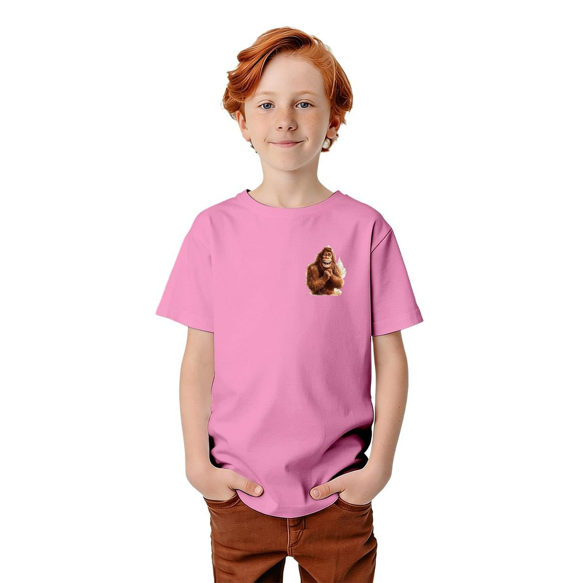 Bigfoot Sasquatch Designs, Kid’s Double Sided Gildan 5000B T Shirt